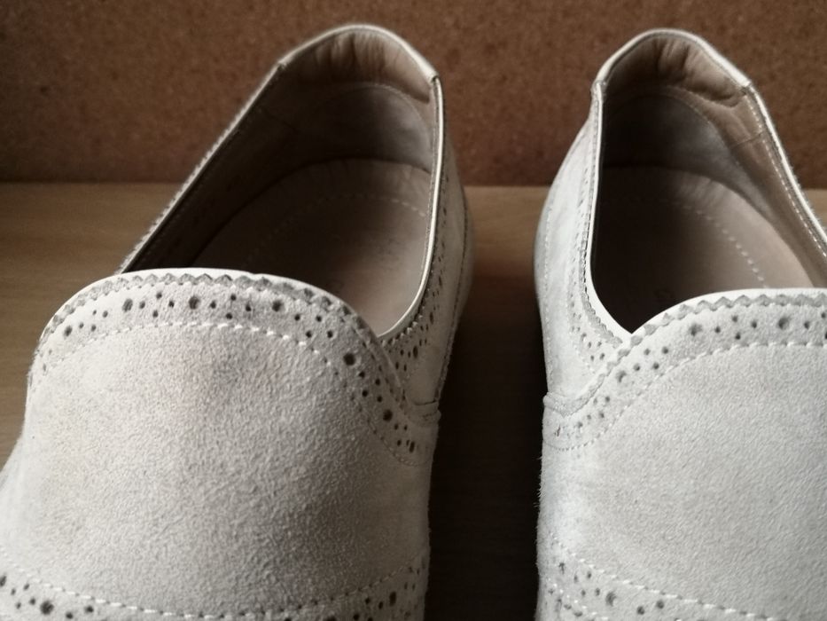 Pantofi Giorgio Armani 42 piele brogue