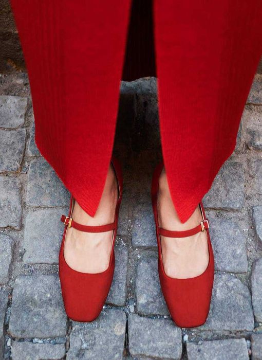 Яркие туфли, балетки от H&M