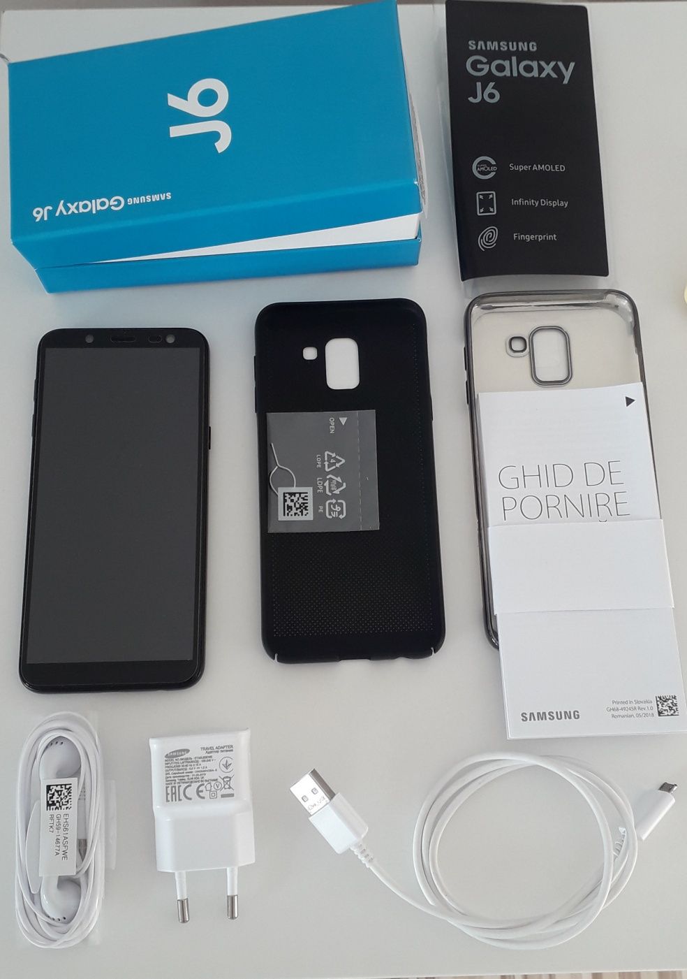 Telefon samsung J6 card 128