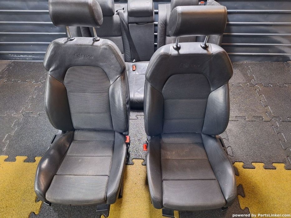 Interior piele S line AUDI A6 III Avant (4F5, C6) [ 2005 - 2011 ] TDI (BLB, BRE) 103KW|140HP OEM 4F081105A , 4F081106A