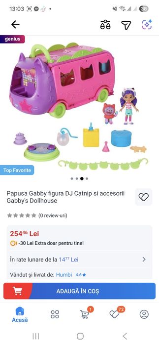 Autobuzul Gabby s Dolhouse