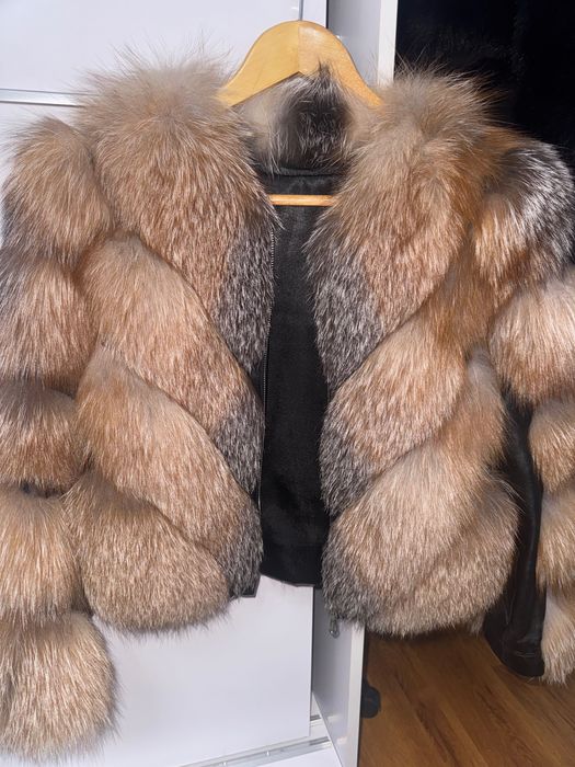 Blană naturală de vulpe