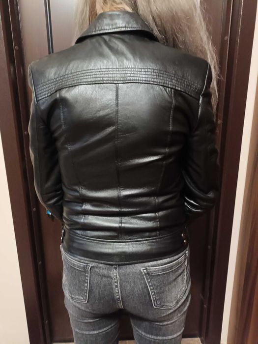 Дамско яке естествена кожа от Турция