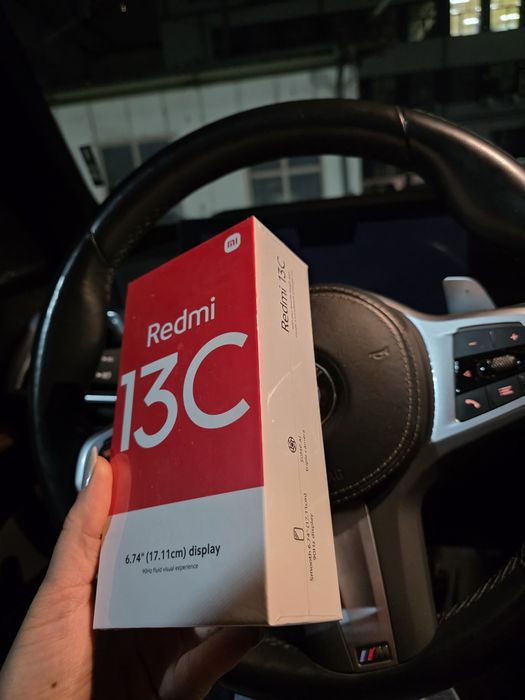 Телефон , НОВ ! Xiaomi Redmi 13C, 8GB RAM, 256GB Black