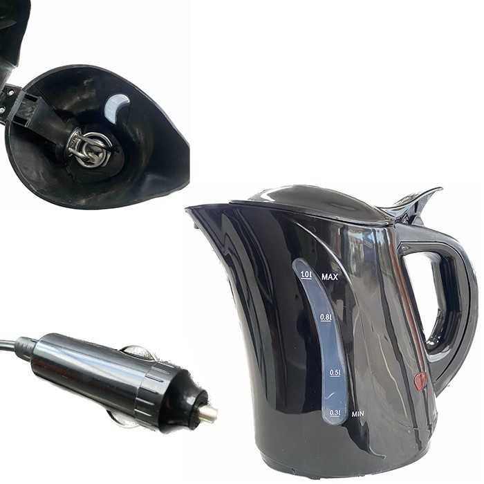 Електрическа кана за МПС Automat, 12V, 1л, 200W, Черен