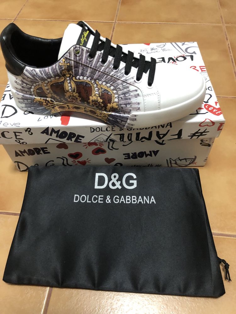 Adidasi Dolce&Gabbana portofino premium