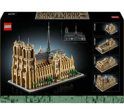 LEGO Architecture: Notre-Dame de Paris 21061, nou, sigilat