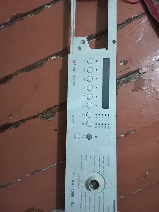 Передняя панель управления стиральных машин атлант индезит