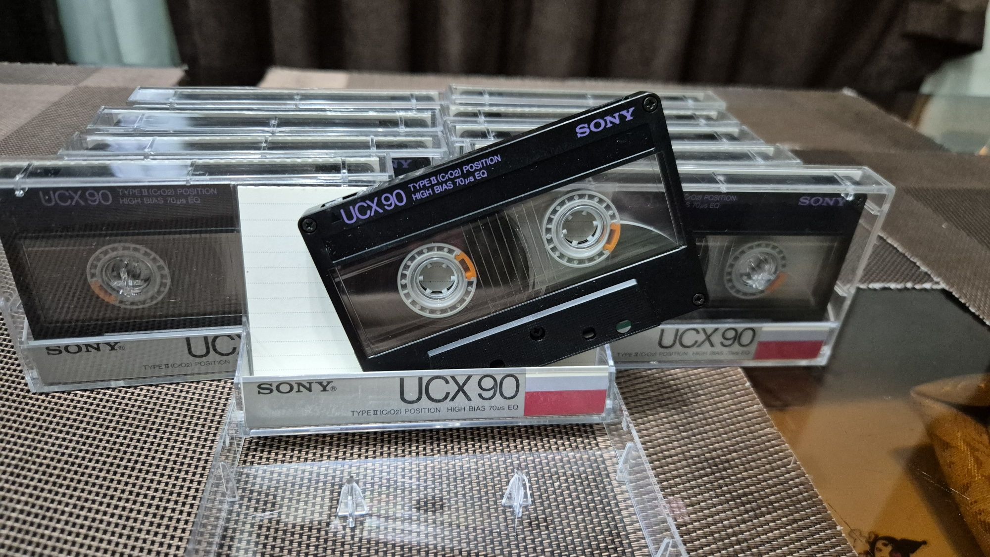 Кассеты хром SONY UCX90(1984г)