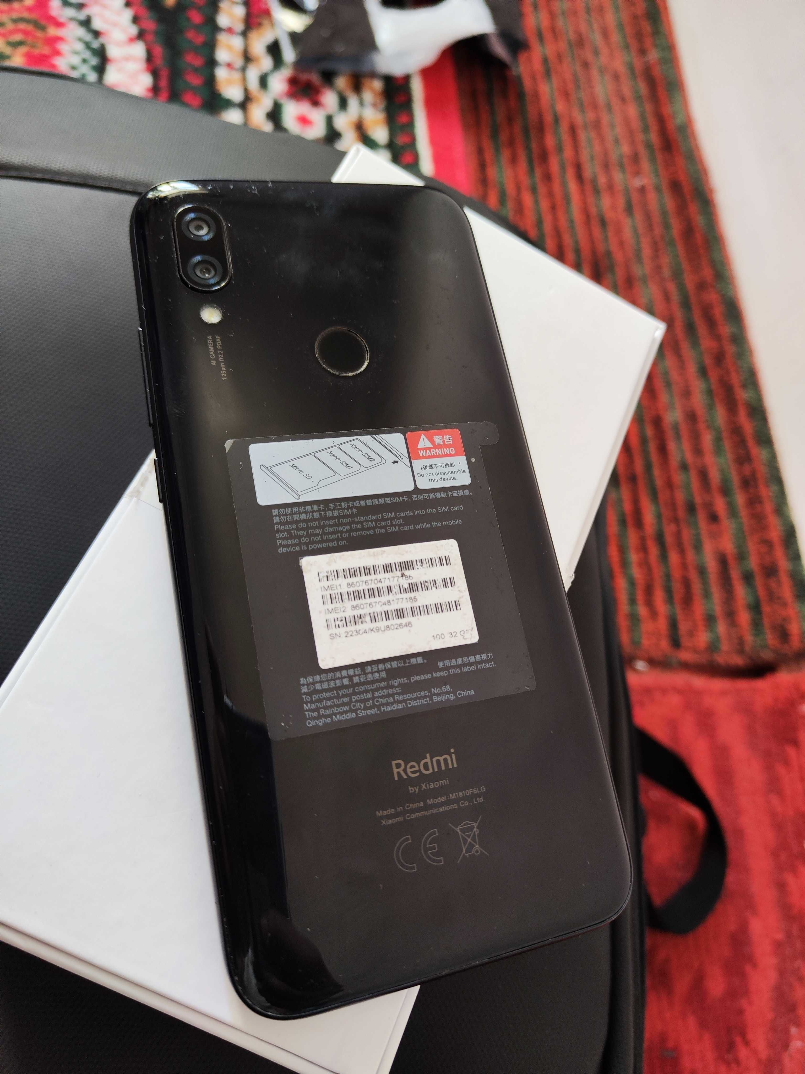 Redmi 7 продается, б/у, в хорошем состоянии