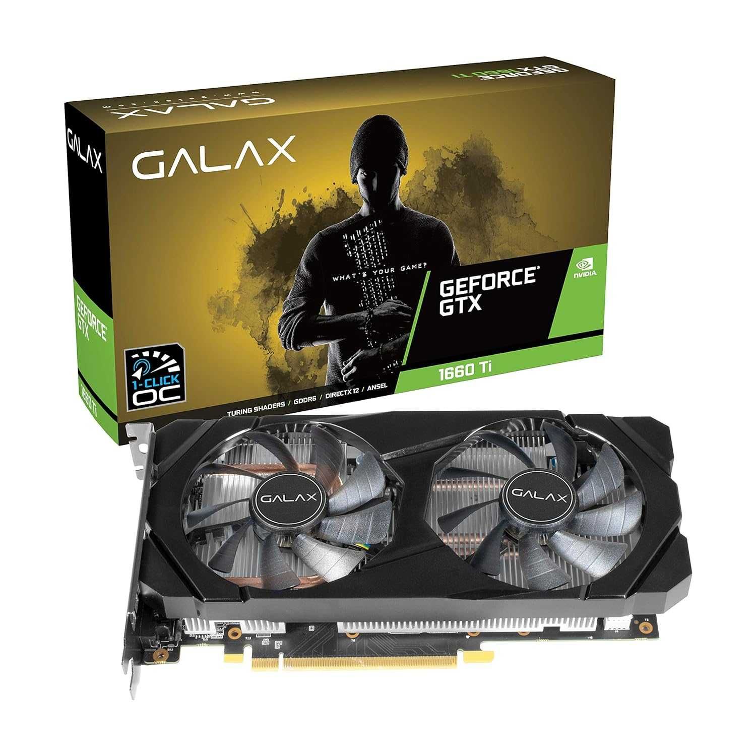 Видеокарта срочна  GALAXY 1660 TI