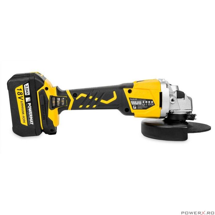 Flex, polizor unghiular cu 2 acumulatori, 18V motor Brushless,