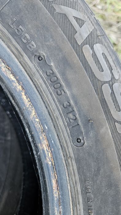 2бр гуми 195 60 15 дот 21 ласа