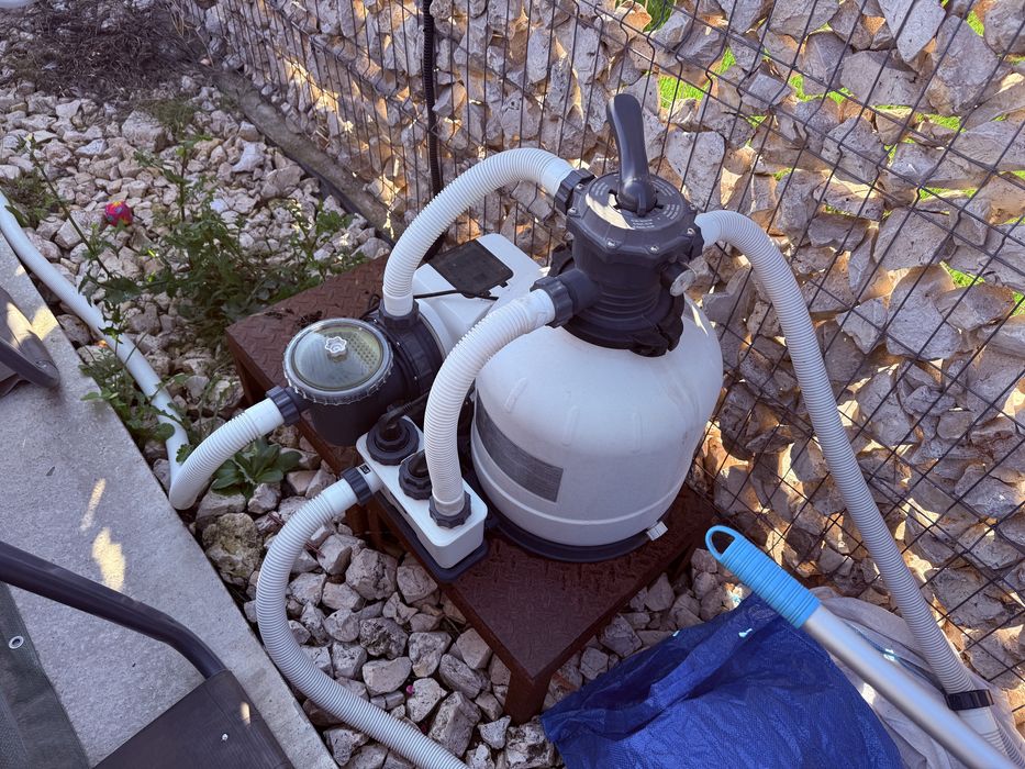 Piscina intex + Pompa incalzire 16kw