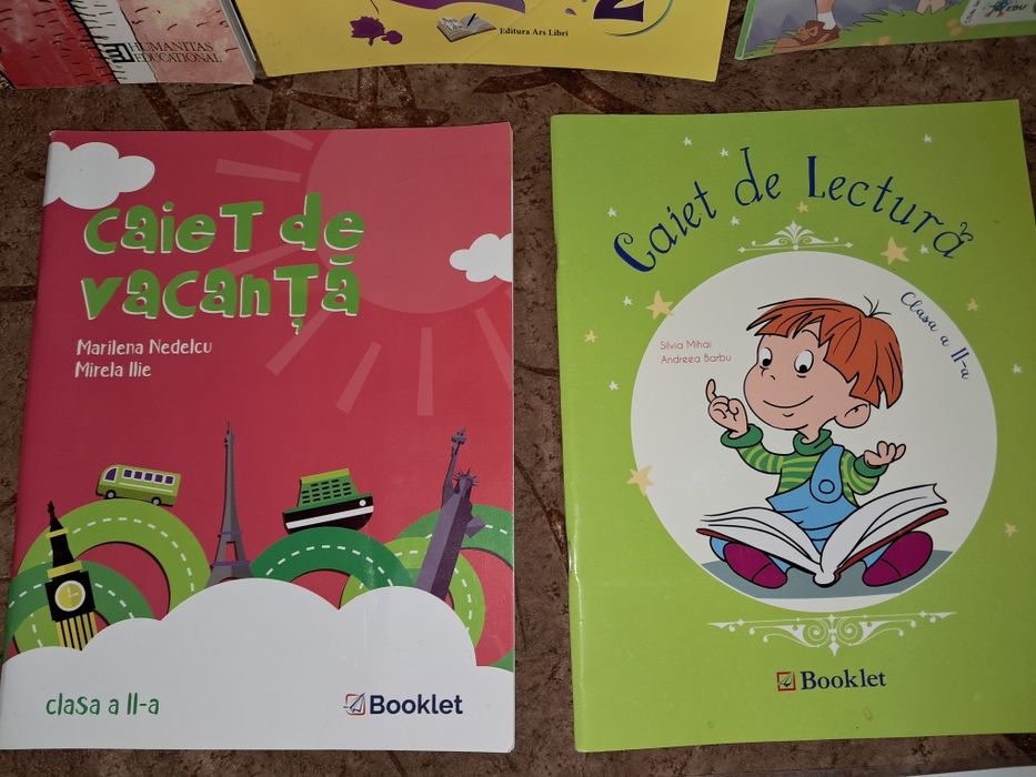 Manuale si carti/caiete de lucru, clasa a 2-a