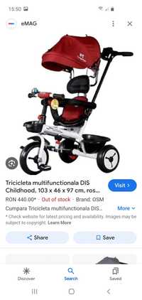 Tricicleta multifunctionala Dis Childhood