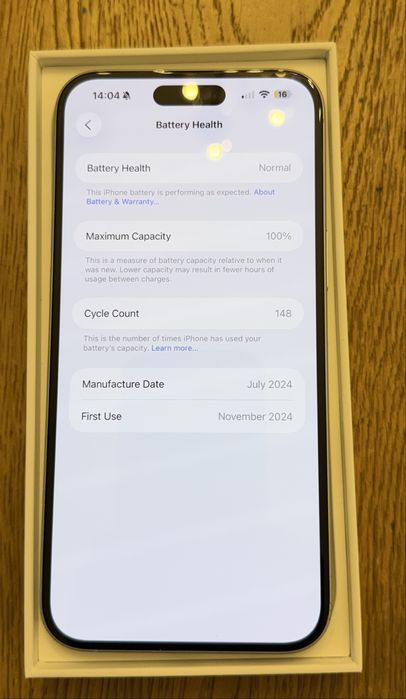 Vand Iphone 16 Plus - nou