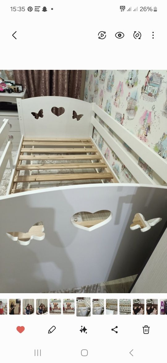 Продам детскую кровать 180×90