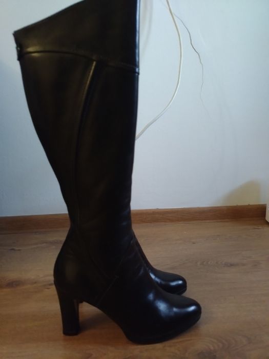 Сапоги женские кожаные зимние 36 размер