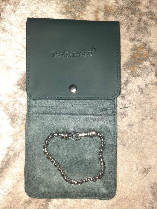 Lanț și brățară Fred Bennett din oțel inoxidabil - Nou