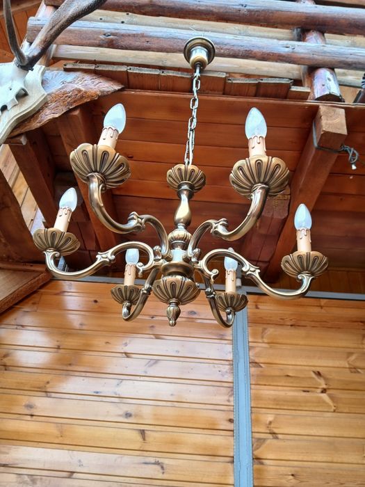 Candelabru bronz masiv