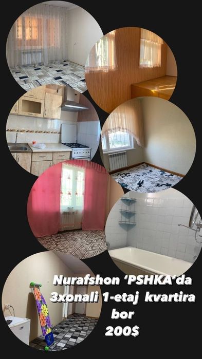 Квартира пшка нурафшон
