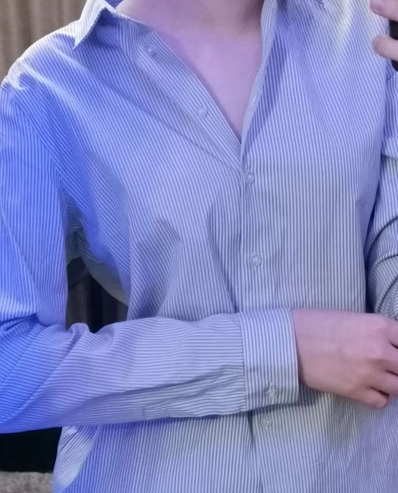 Рубашка в полоску,женская