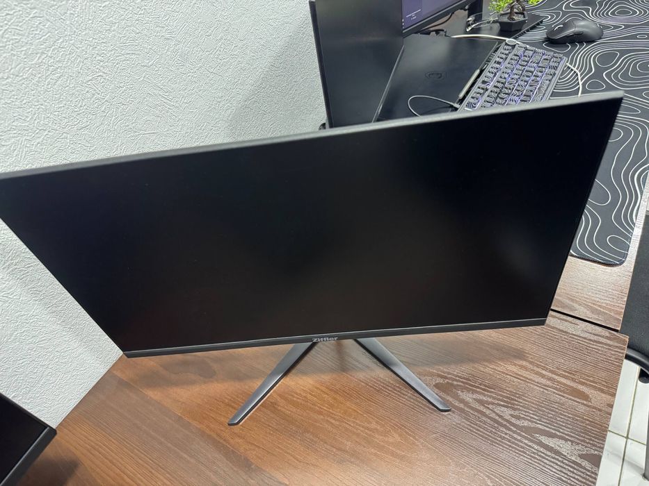 Монитор Ziffler 21.5 100hz + HDMI кабель. Состояние как новый yangidek