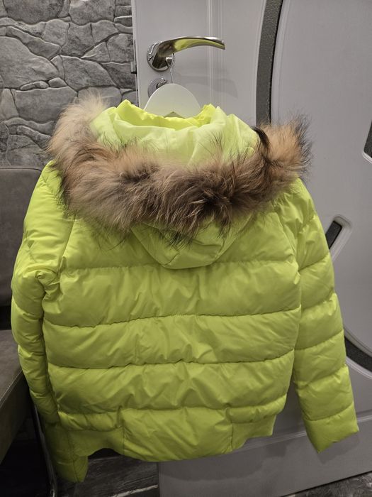 Яке Monkler с естествен пух