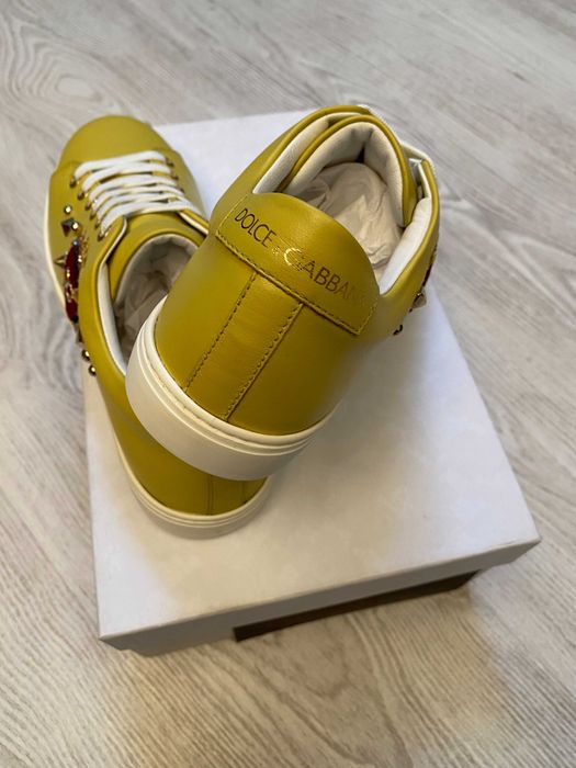 Dolce Gabbana sneakers 37-38 si 39 model nou full box, retail 595 euro