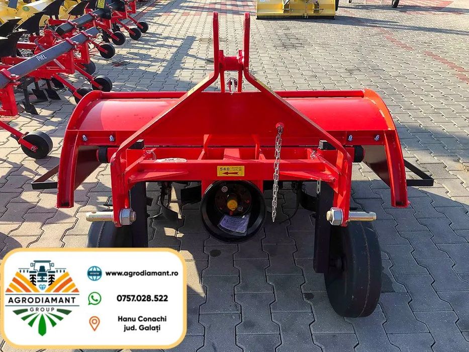 Akpil Freza de pământ 1.25 / 1.4m, 20 - 30CP pentru tractoare de mici dimensiuni, direct de la producator