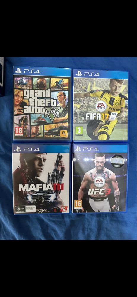PS4 PRO конзола+игри