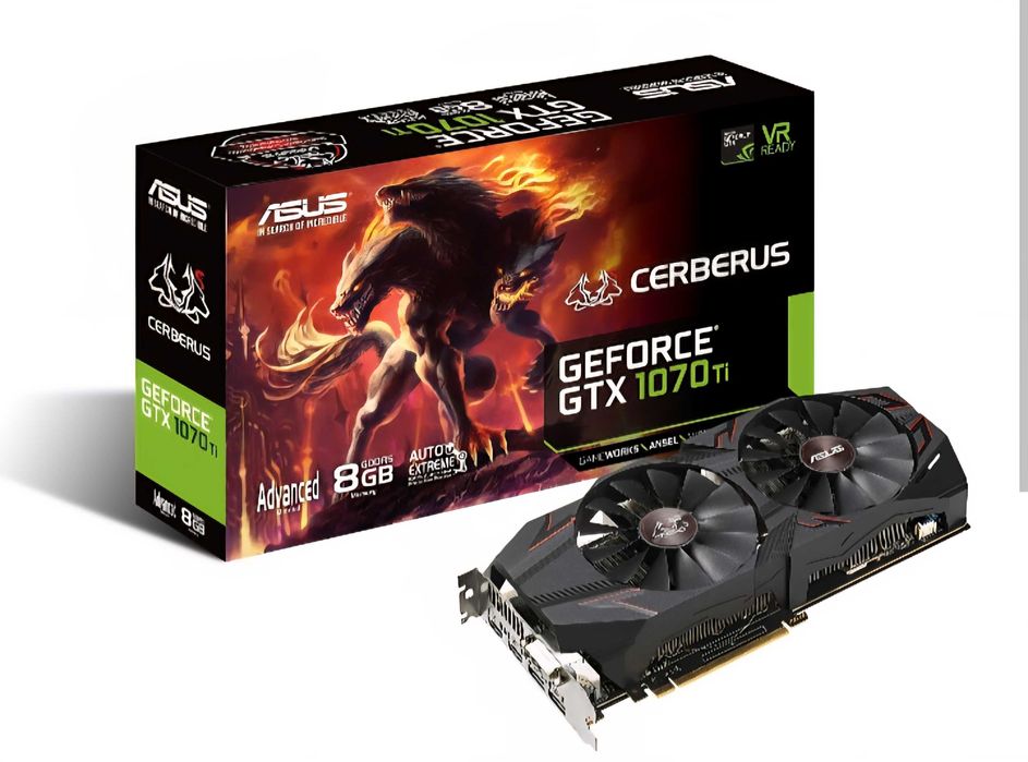 GTX 1070ti Asus Cyberus