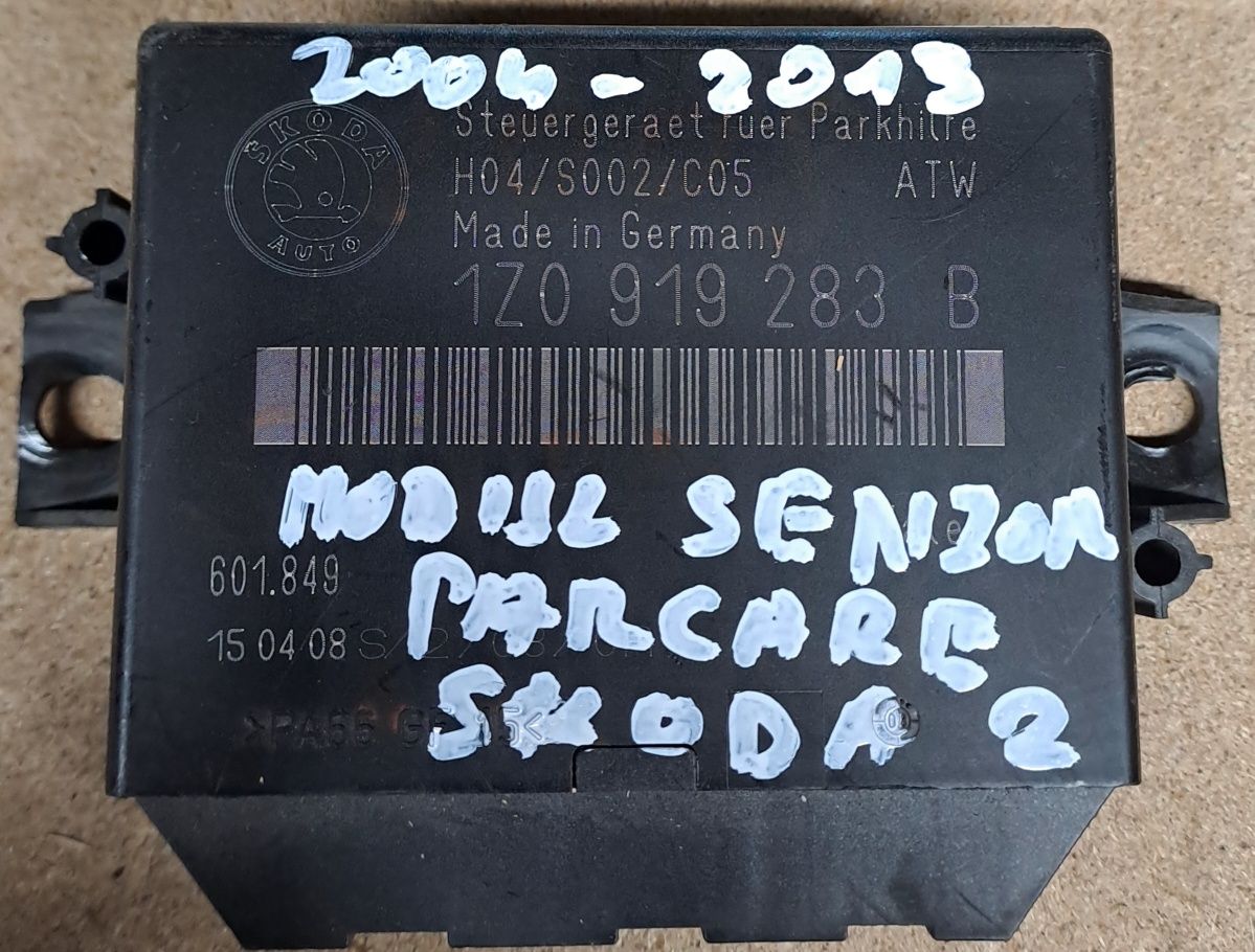 MODUL SENZORI PARCARE 1Z0919283B Skoda Octavia 2 [2004 - 2008]