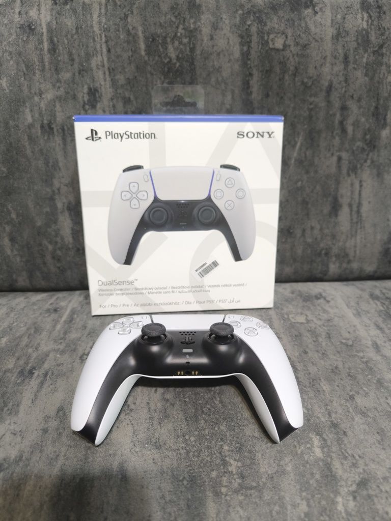Controller Wireless PlayStation 5 (PS5) Dualsense, alb