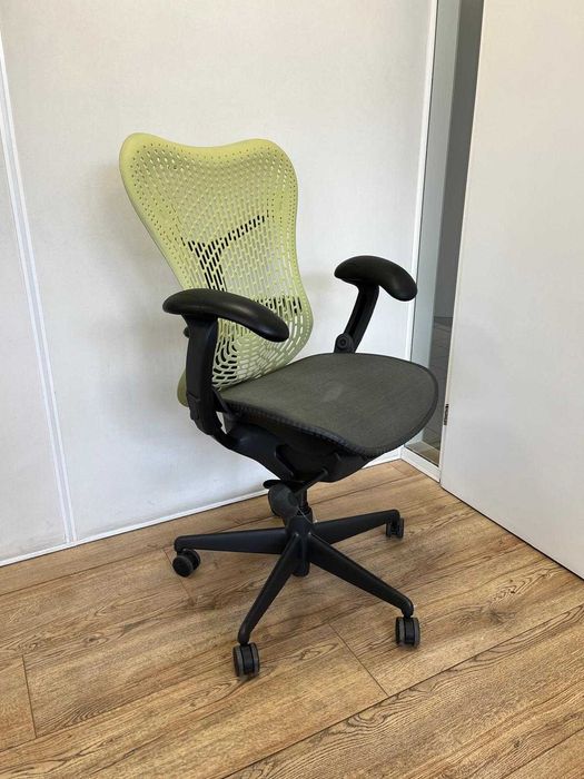Refurbished Herman Miller Mirra Lime Yellow