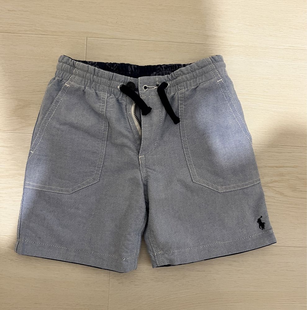Pantaloni scurti Ralph Lauren, cu 2 fețe,pentru copii varsta 4-5 ani