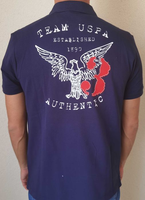 Мъжки тениски с яка U. S. Polo Assn.