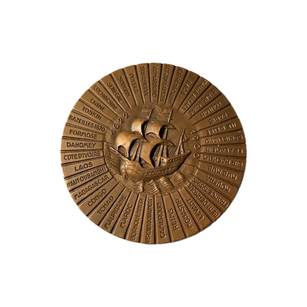 Medalie de bronz Cinquantenaire des troupes coloniales