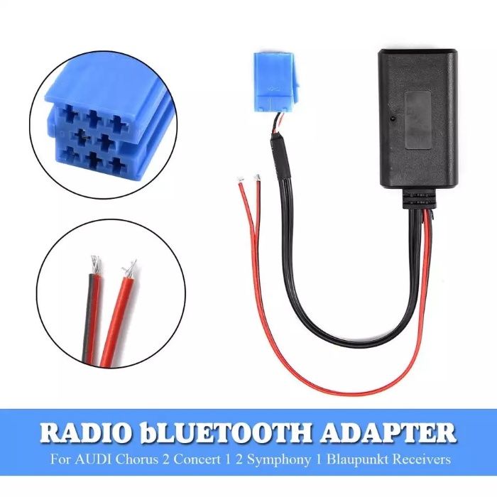 Adaptor bluetooth auxiliar cablu auto Vw, Skoda, Audi model: SL371