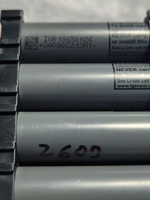 lot 60 celule samsung inr18650m26 2600mah 10A descarcare