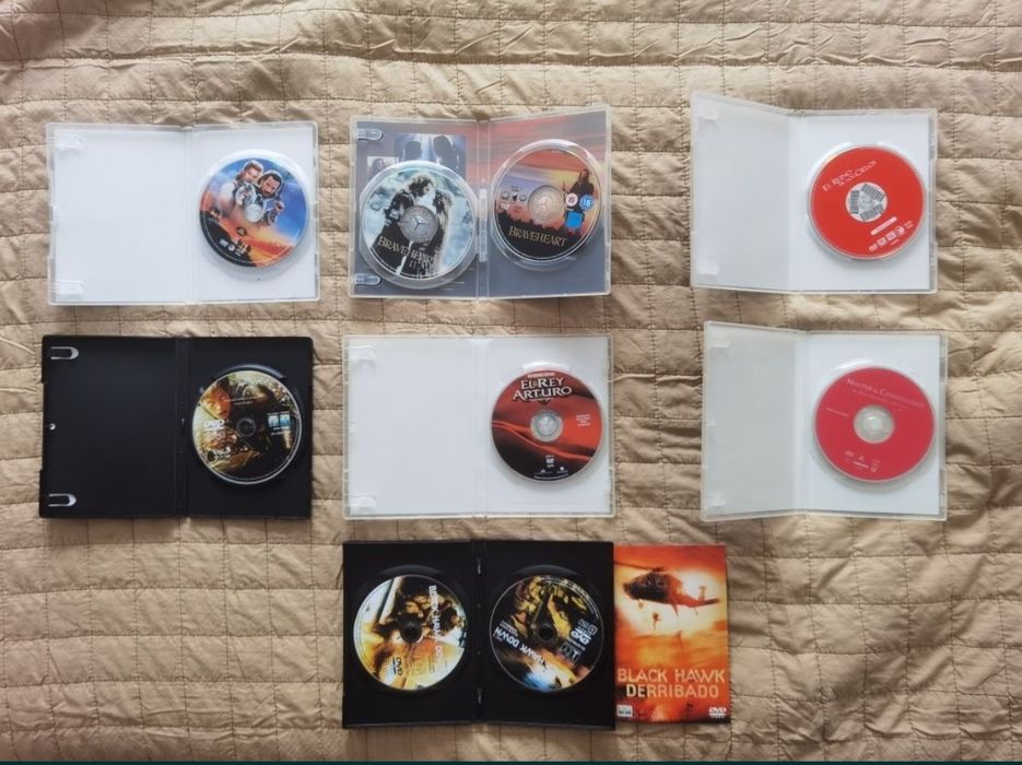 Filme DVD Oscar Braveheart Black Hawk Down Rob Roy Kingdom of Heaven