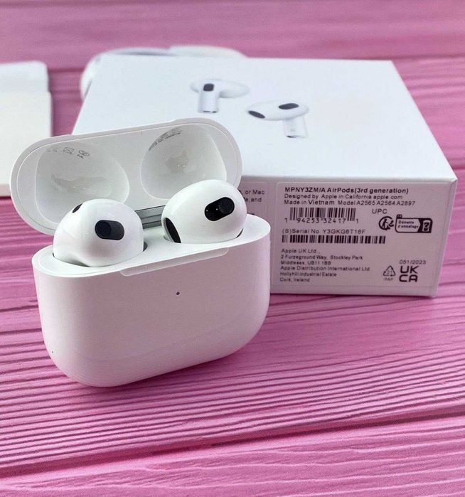 Акция! AirPods 3 Lux Premium качества! Скидка! Подарок!