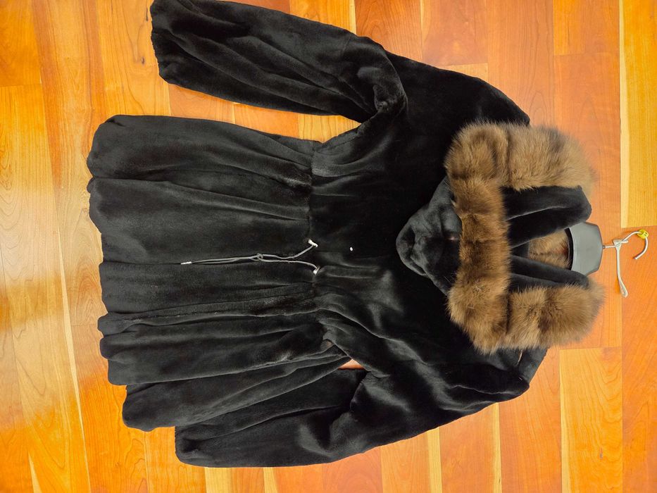 Полушубок норковый