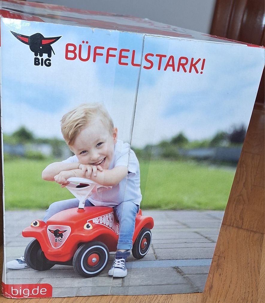 Masinuta Ride-on Big - Bobby Car Clasic, rosu,sigilata