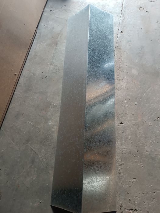 Конёк на крышу оцинкованный