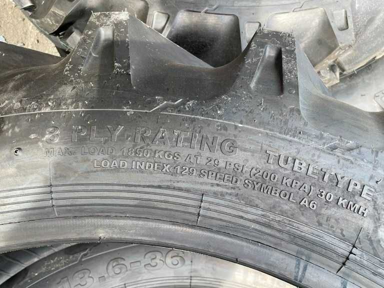13.6-36 Anvelope noi agricole de tractor spate cu 8PR ozka
