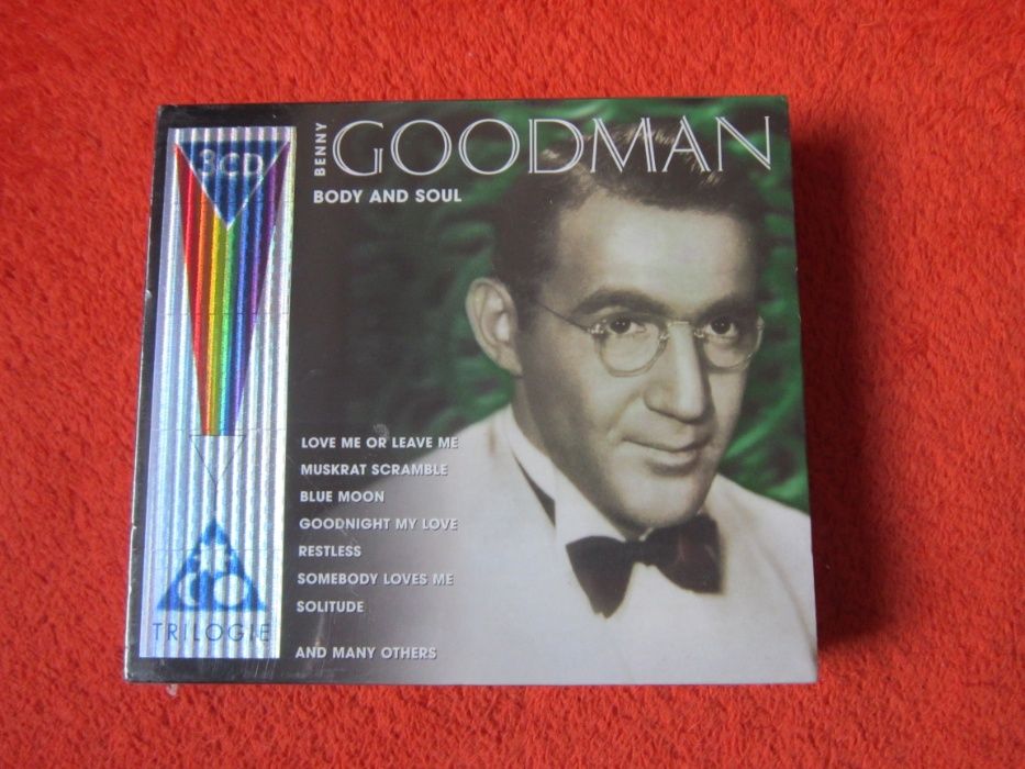 cadou rar Benny Goodman Body&Soul 3cd Jazz Swing Germania2002 nou