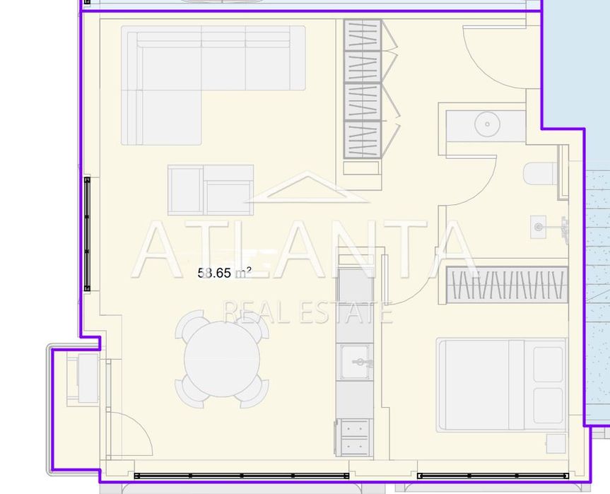 Продава се Двустаен апартамент в Варна, Център - 76 кв.м за 4015 €/кв.м - Снимка #2