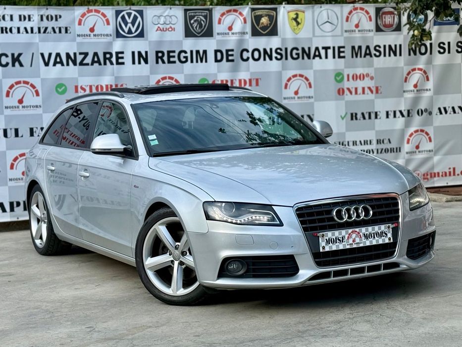 Audi A4 2.0 TDI 170cp S-Line Panorama Led Xenon RATE FIXE•GARANTIE•LIVRARE